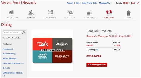 verizon smart rewards gift cards points|verizon rewards sign up.